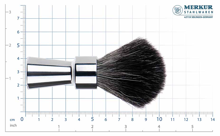 Safety razor on branded background