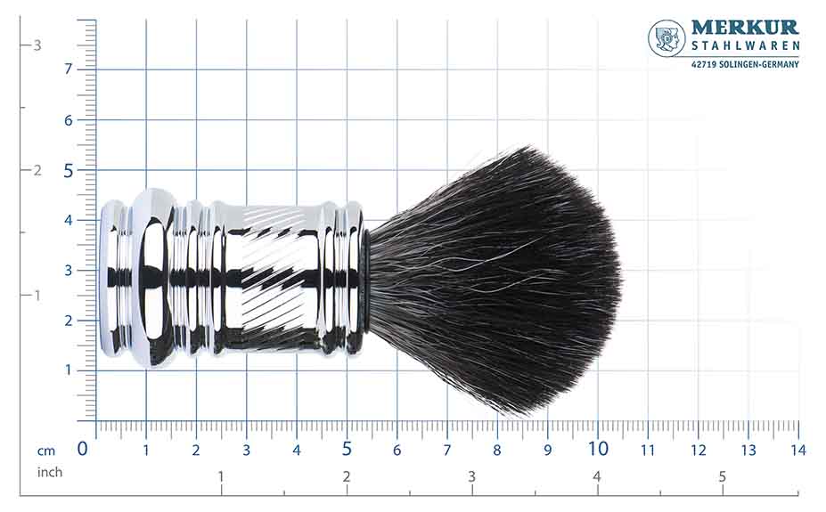 Safety razor on branded background