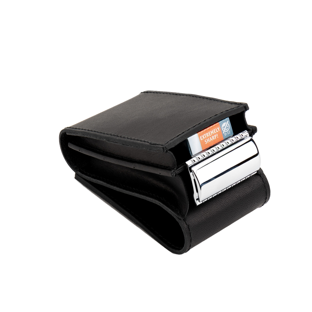 Merkur  Leather Case for razor & blades